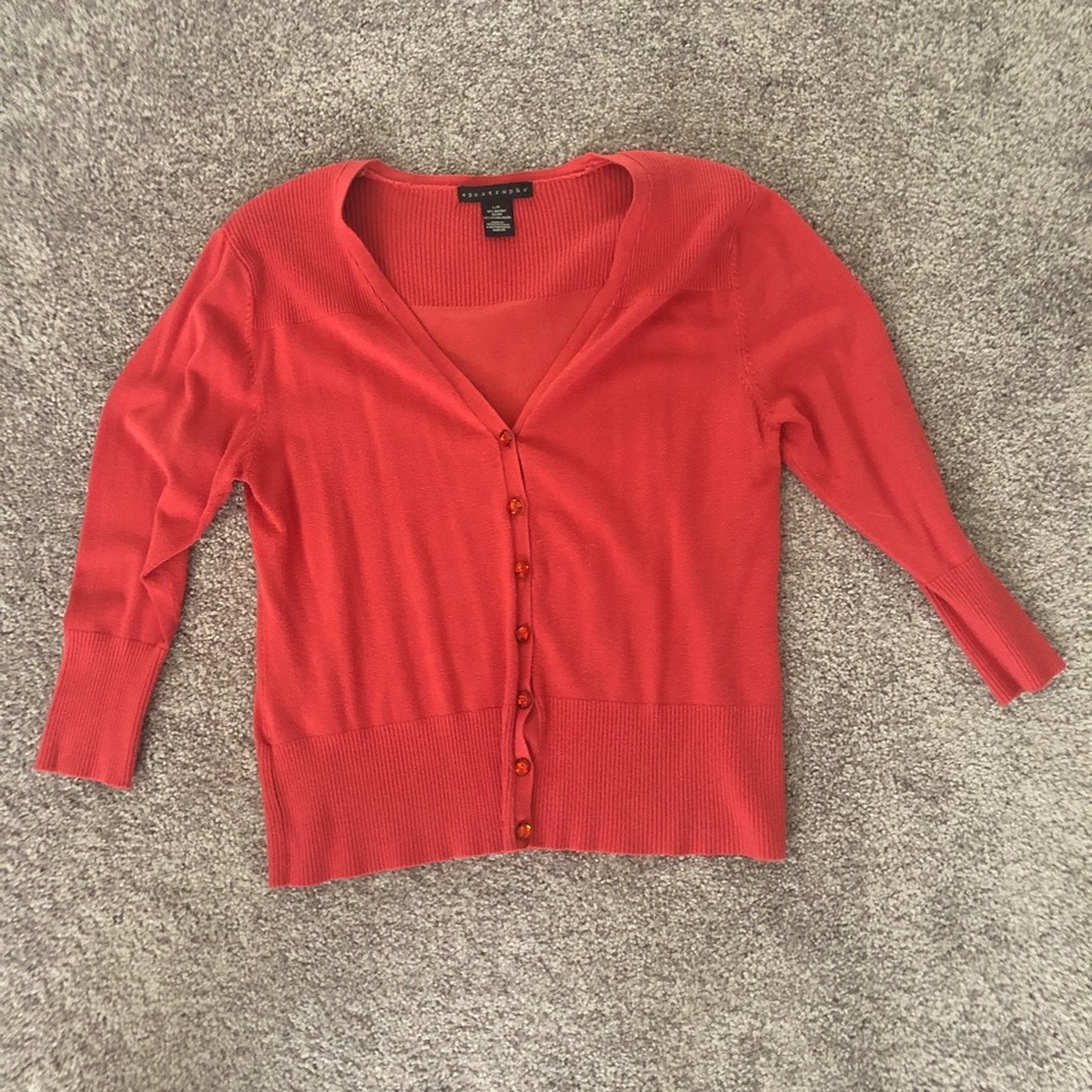 Apostrophe cardigan
